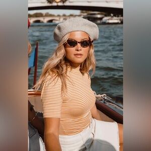 Albion Fit puff sleeve tee